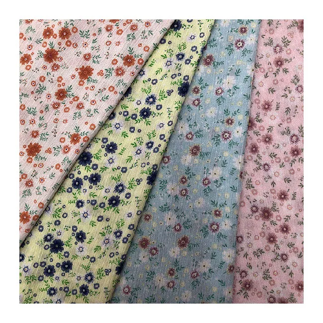 Лидер продаж вискозный шелк с цветочным принтом