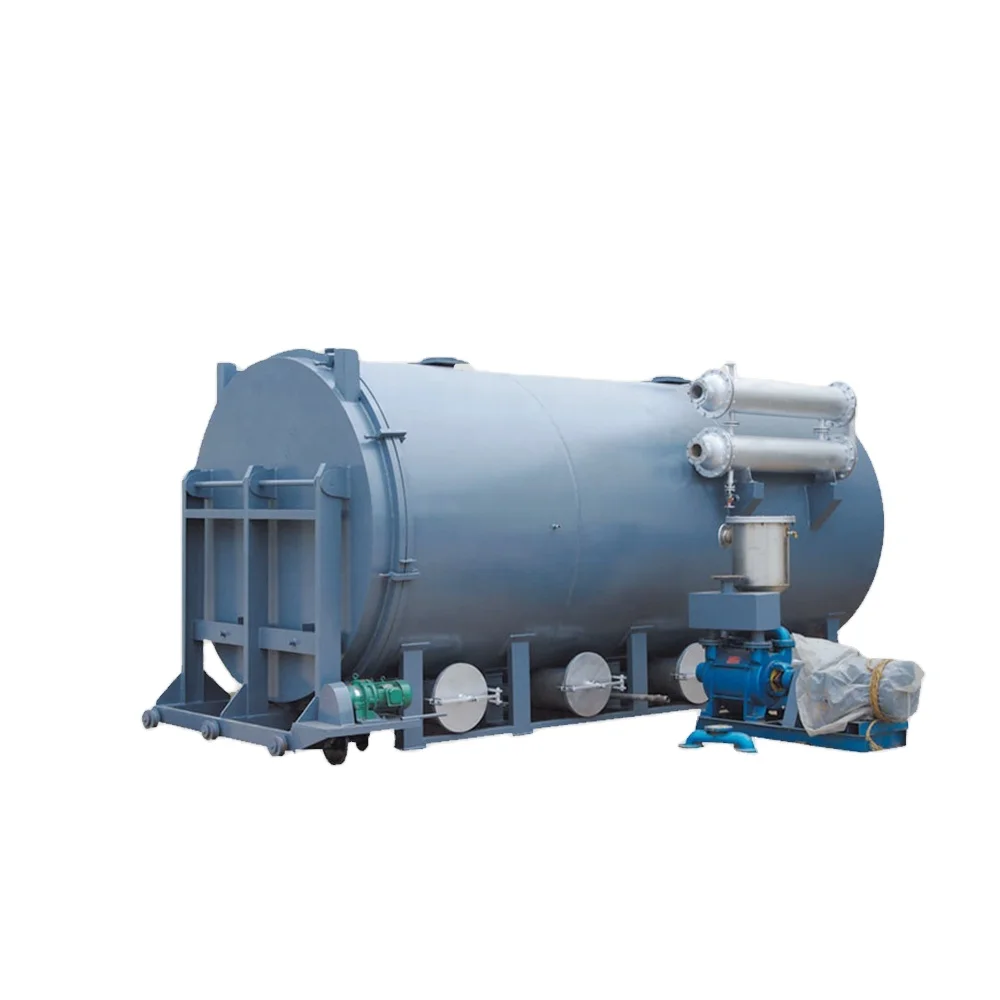 high temperature vacuum cleaning machine for polymer cleaning