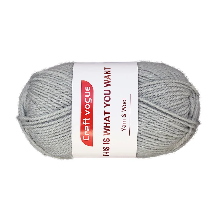 Craft Vogue 100g 3ply 100%wool yarn wholesale for custom knitting and hand knitting
