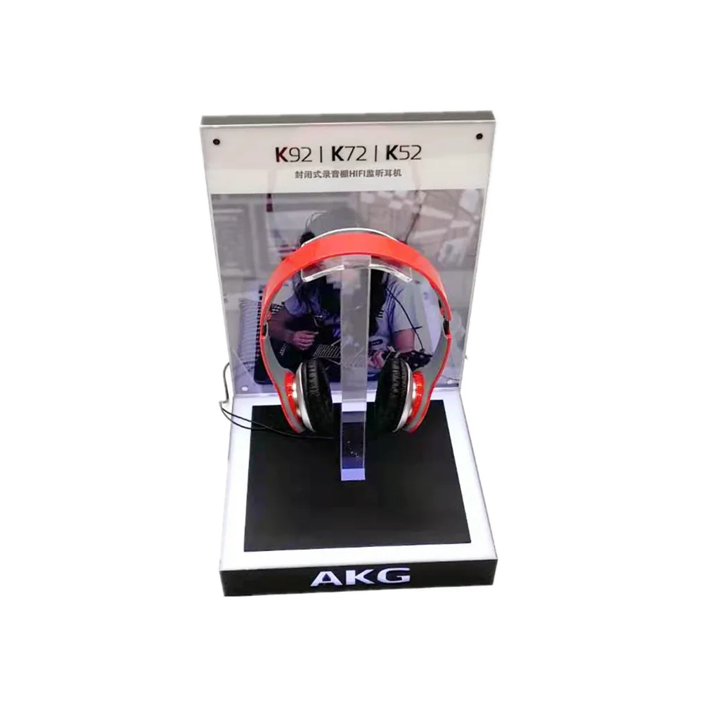 Custom new design acrylic headset display holder
