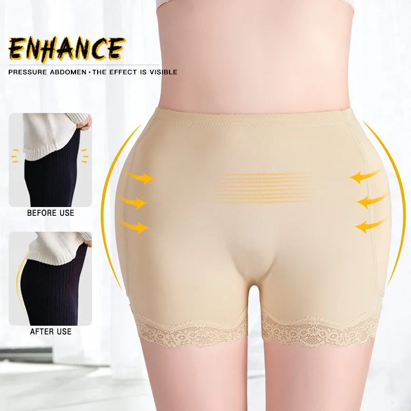 Women Padding Buttocks Slimming Body Shaper Padded Hips Shapewear Hip Enhancer Control Panties Butt Lifter Shapewear for Women