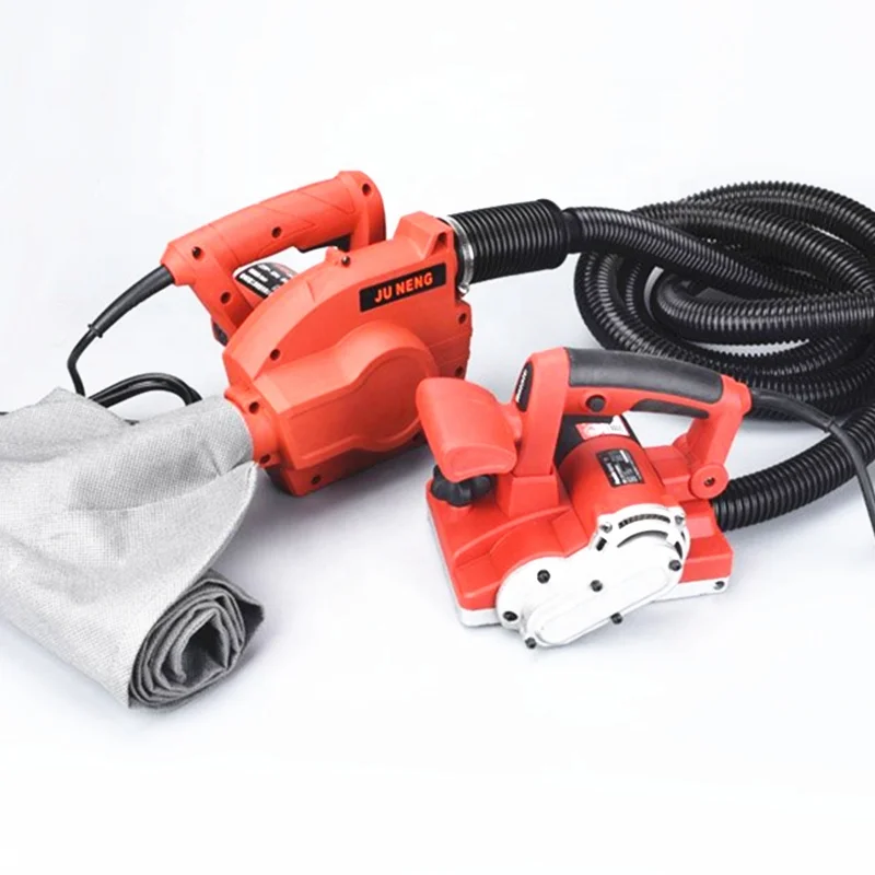 
Hand-held electric single handle wall planer wall chasing machine with suction treatment 