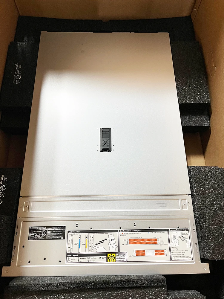 Новый сервер D ell PowerEdge R7625 9334 процессор 12x64 ГБ оперативной памяти 8x3 2 ТБ жесткий