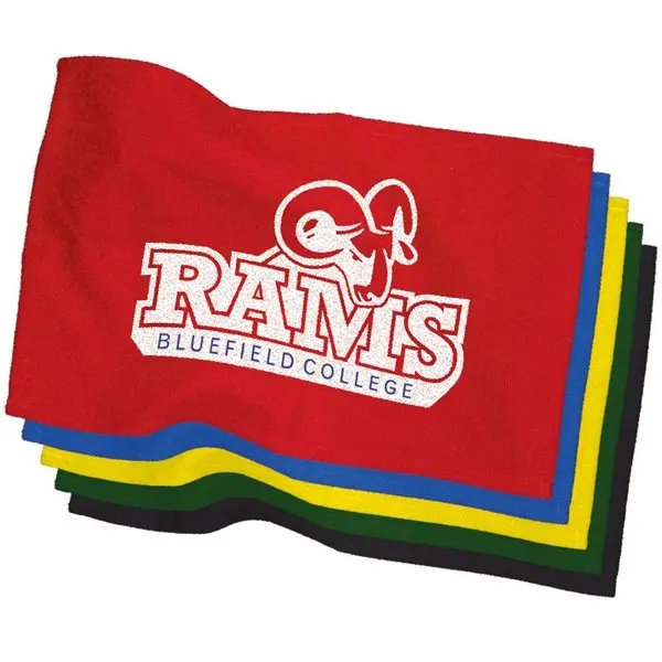 Custom Logo Printed 100% Microfiber Polyester Rally Towel
