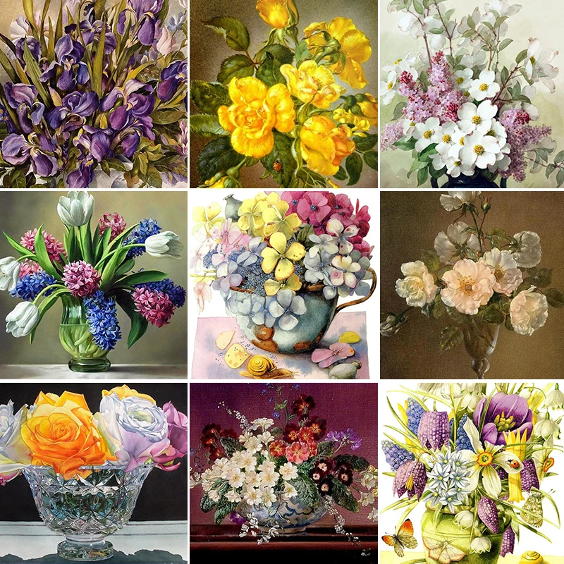 Exquisite Handmade DIY Gift Painting 5d quality Wholesale Diamond Painting Kits Customized Oil Canvas Frame Painting