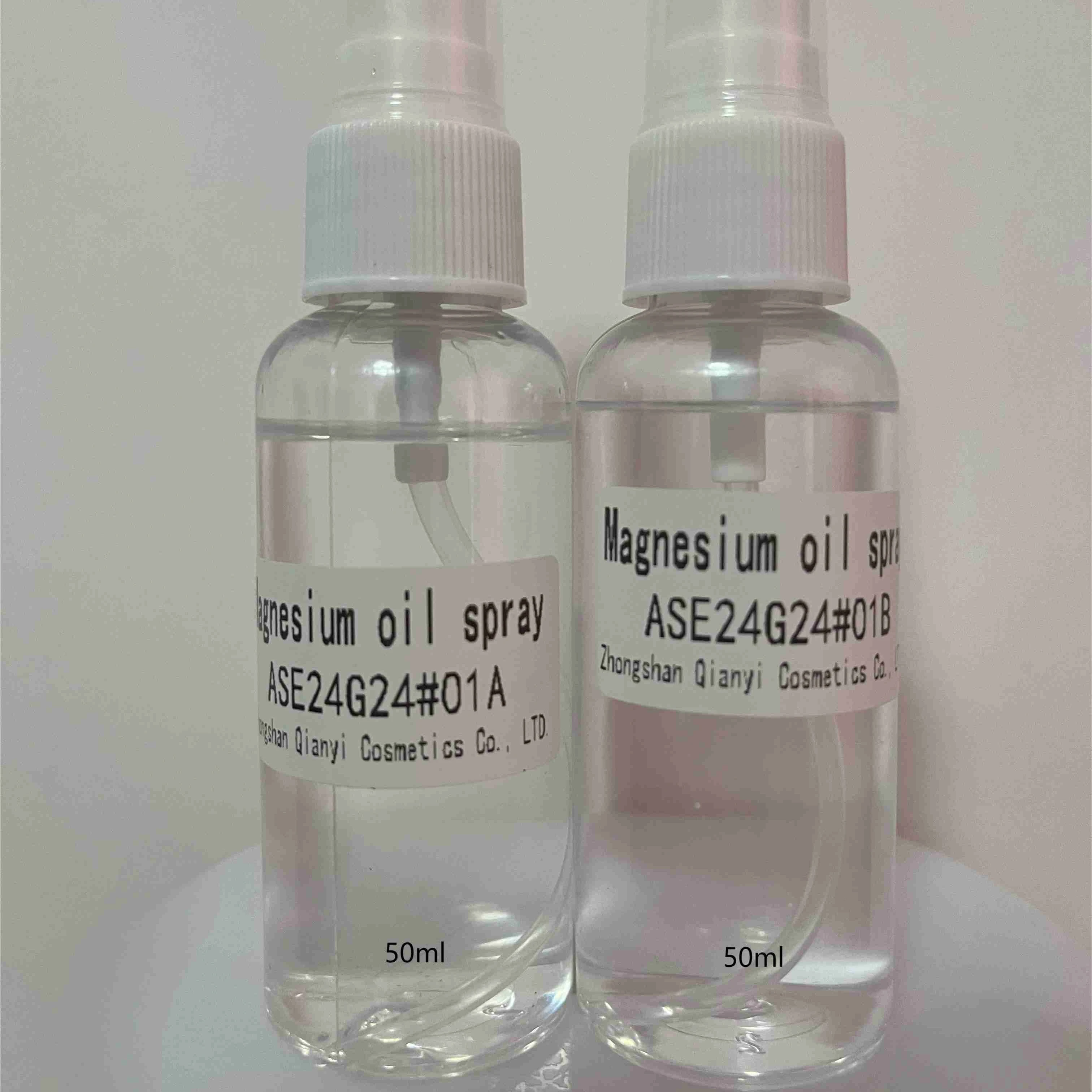 Magnesium oil spray