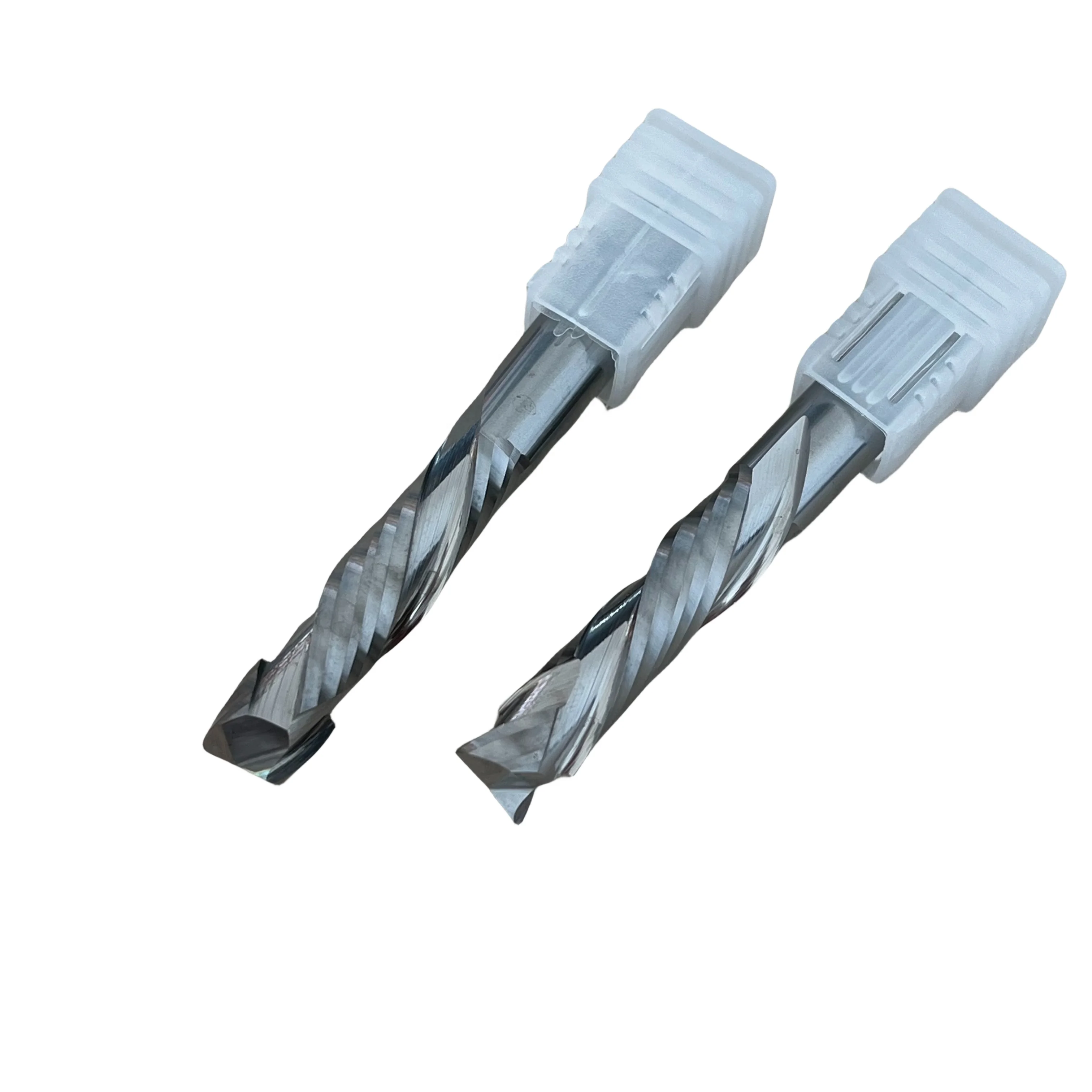 D8*32*60 Carbide Cutter Up&Down Woodworking Compression Router Bit CNC Wood End Mill Cutting Tools