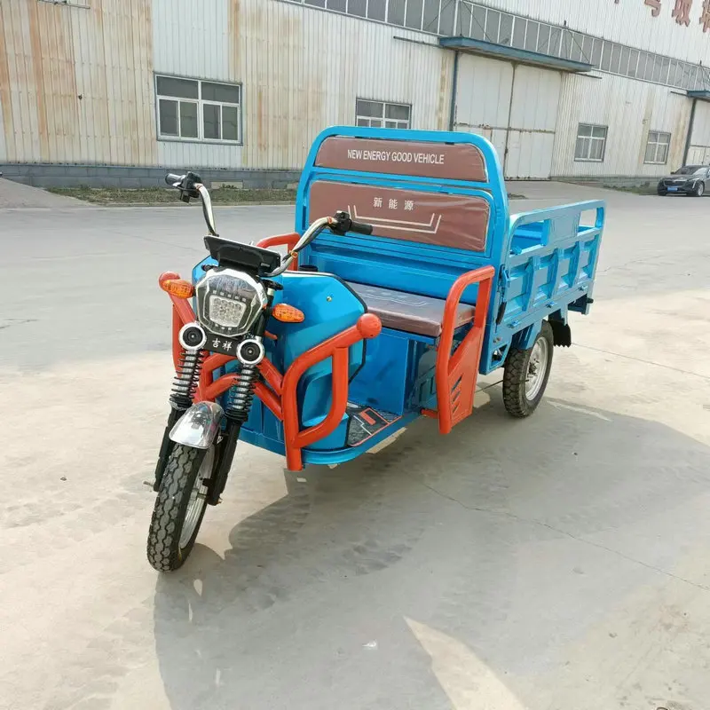 Made in CHINA tricycle cargo electric Colors in stock farm cargo tricycle electric tricycle stainless steel