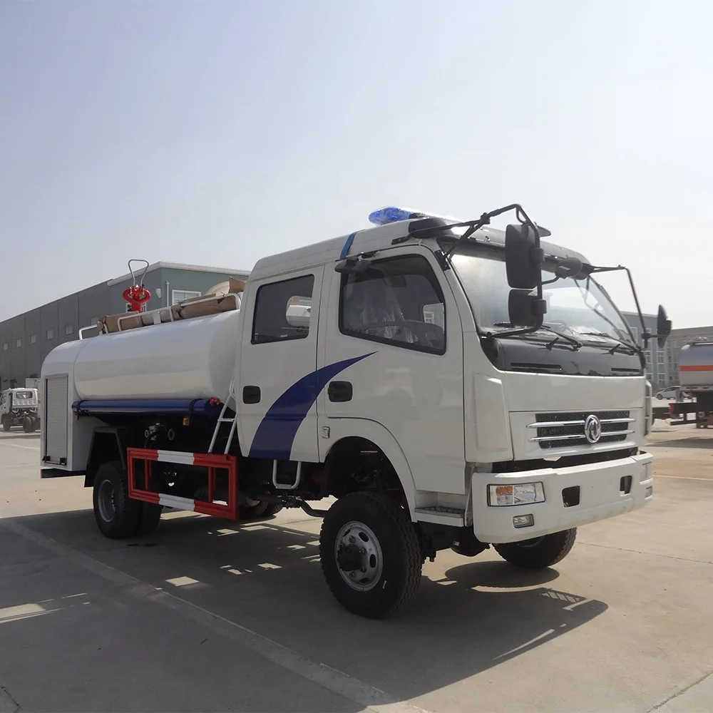 Fire fighting truck 4x4 water tender fire fighting truck