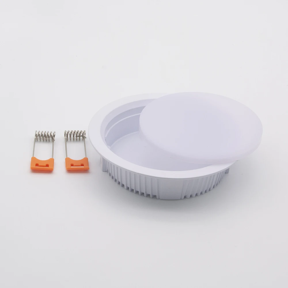 aluminum die cast led empty down light housing led downlight parts commercial ultrathin downlight empty housing