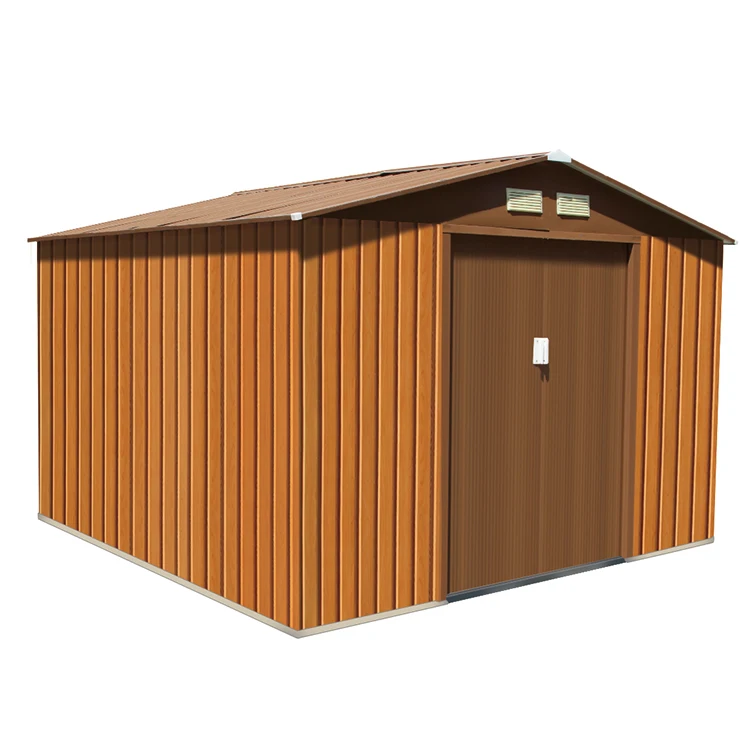 
strong durable 15 years warranty 11*10FT tool sheds metal garden house 
