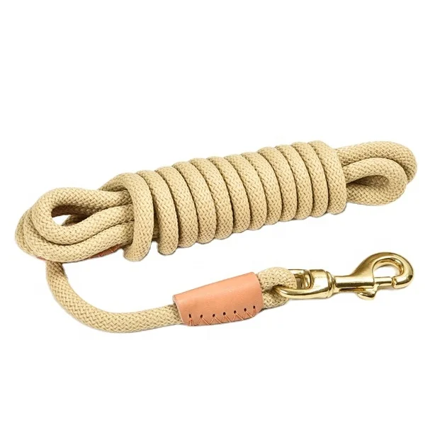 Factory Supply Dog Nylon Leash Rope Comfortable Pet Leash Rope Waterproof Luxury Dog Leash