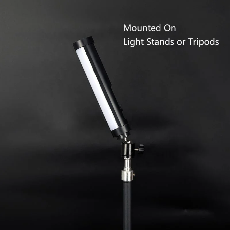 Светодиодная трубка LUXCEO P100, портативная ручная осветительная палочка с дистанционным управлением, осветительная палочка для фотосъемки, цветная осветительная палочка RGB для видеосъемки