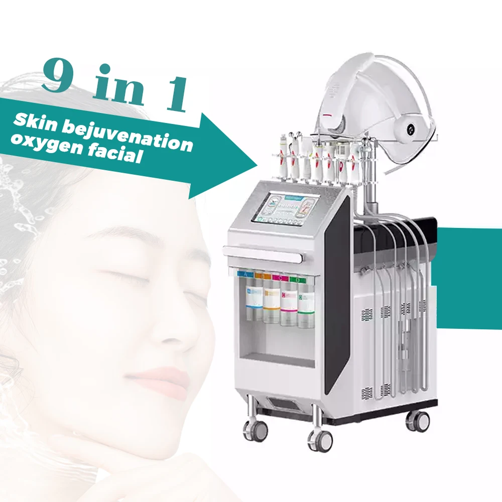 Professional Multifunction machine PDT Mask Water Oxygen Injection Facial Rejuvenation skin Cleaning Beauty device