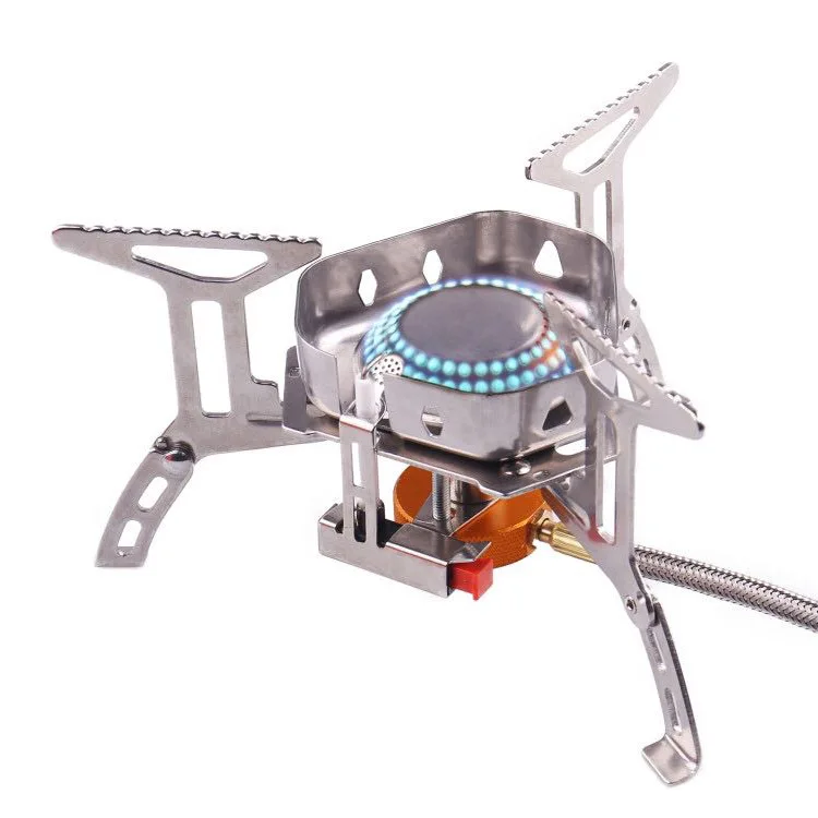 Outdoor Backpacking Hiking Windproof Foldable Camping Stove Camping Burner Stove