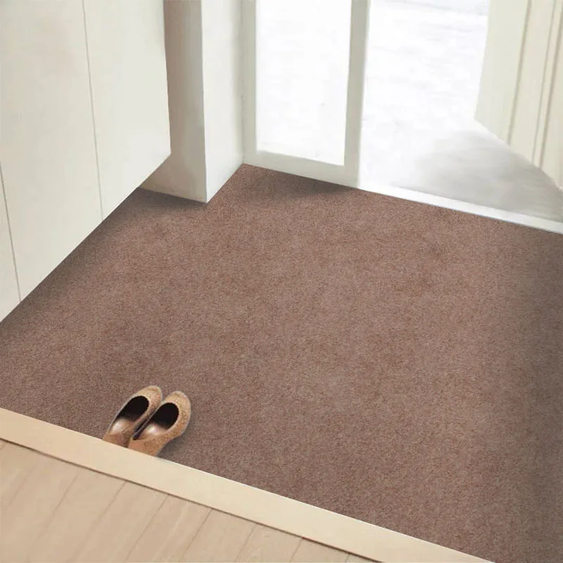 Household Floor mat TPR bottom Free tailoring porch general non-slip entry welcome carpets door mat for home entrance