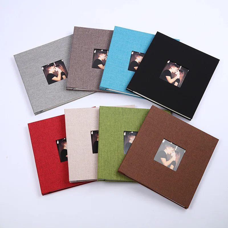 Self-adhesive Linen Photo Album - Decorate Your Home