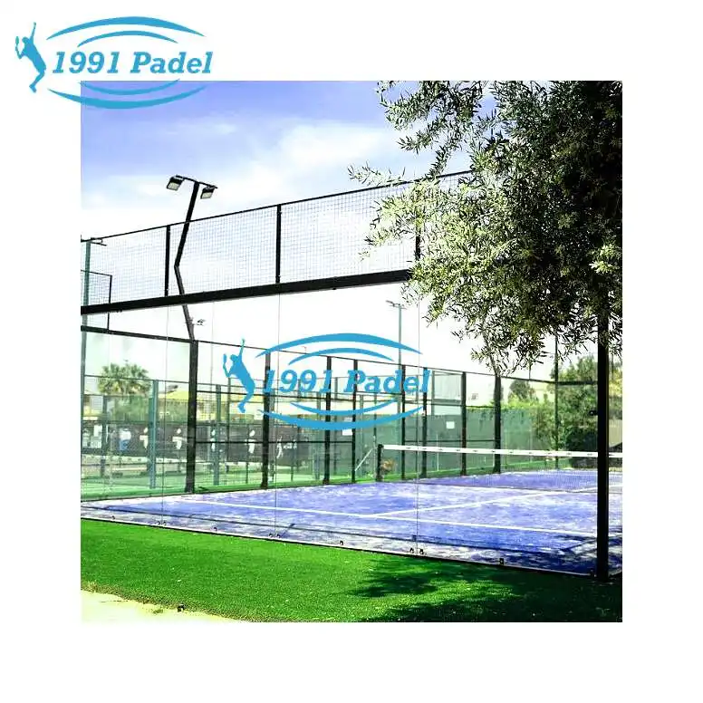 Exclusive Padel Club Cage Tennis Padel Court with State-of-the-Art Facilities