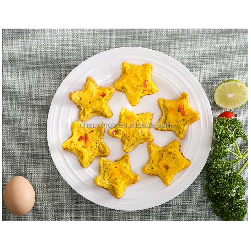 Durable Pancake Molds Ring Silicone Fried Egg Mold Reusable Pancake Maker Egg Ring Kitchen Cooking Baking Tools