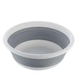 Supply Collapsible Bathroom Kids Basin Safe Tpr Pp Plastic Round Laundry Portable Foldable Wash Plastic Water Basin