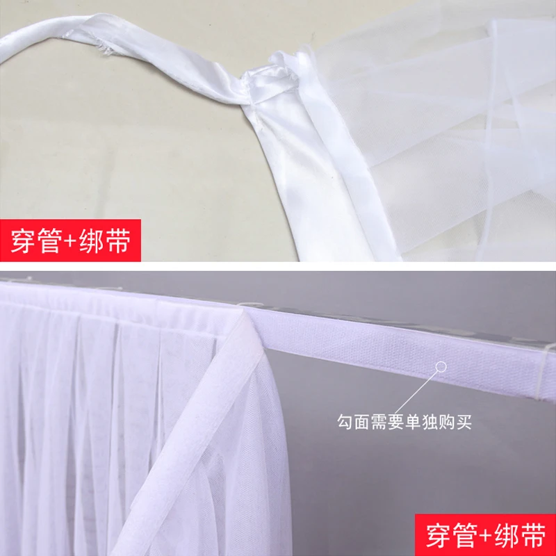  Wedding props ceiling voileSSwiss mesh wedding hall stage decoration venue layout cloud top