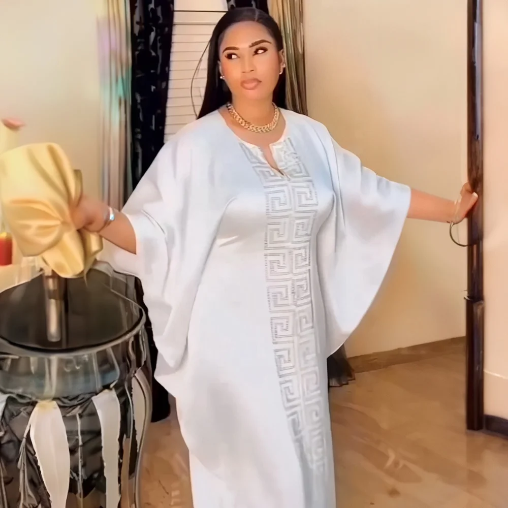 Markdown Sale Support  boubou woman rayon african clothing rhinestone african dresses for women clothing