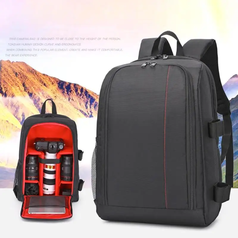 Waterproof Outdoor Digital DSLR Camera Backpack Video Photo Bag For Canon Nikon Sony