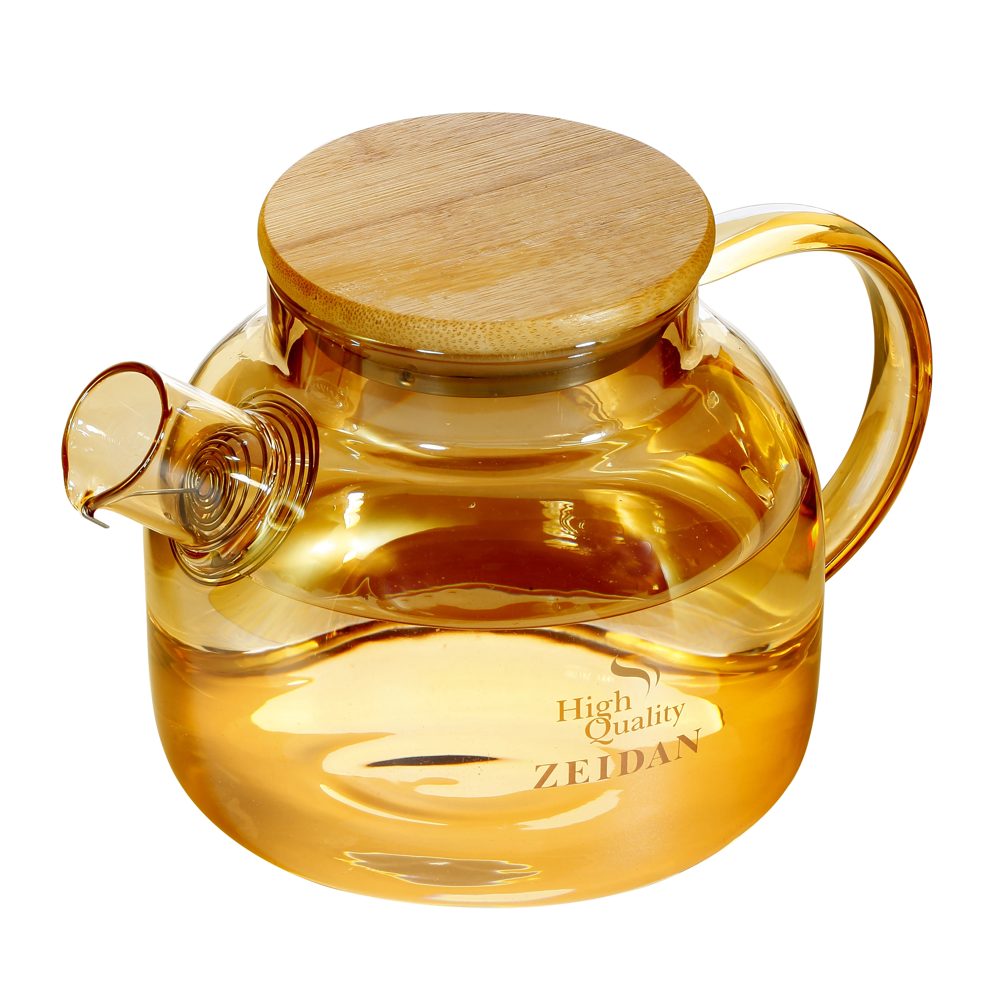 Набор чайников из боросиликатного стекла 1000/1600 мл термостойкий прозрачный стеклянный чайник с подогревателем чая