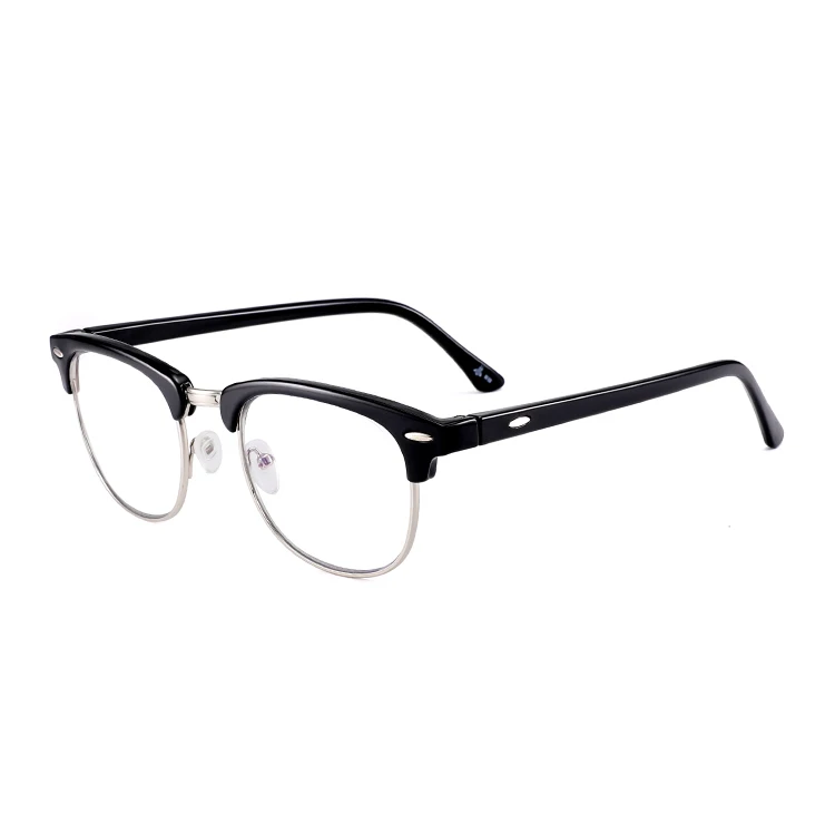 
Hot selling Transparent Retro Designer Portable Metal Reading Glasses 