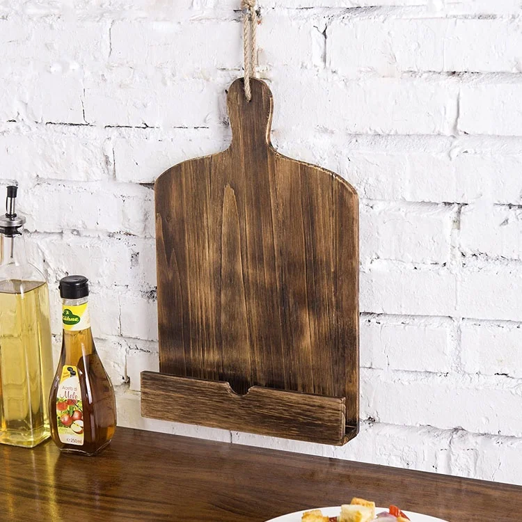 Customized Wholesale Cookbook Stand Recipe Book Holder for Countertop Display