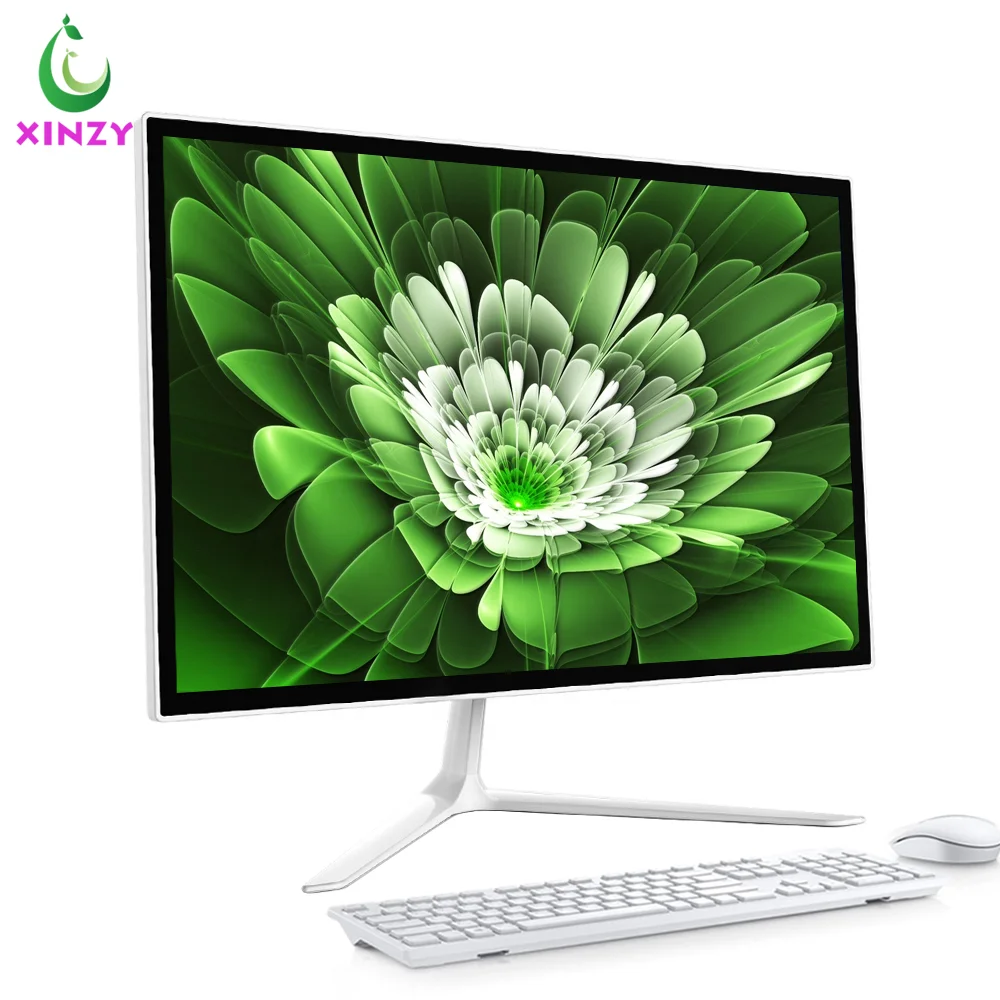 Xinzy 19,1 дюймов сенсорный экран все в одном ПК barebone core i3-380 процессор ddr3 2 Гб оперативной памяти 320 Гб HDD моноблок для домашнего использования настольный компьютер