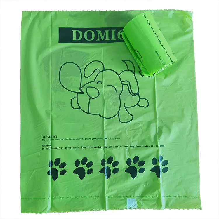Hot Cute Retail Scented Poop Plastic Bags With Dispenser For Dog Waste