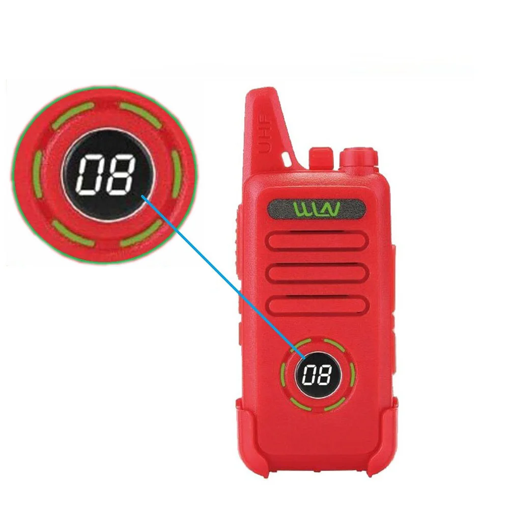 Wln Ptt Kd-c1 Plus Uhf 400-470  Two Way Radio Handy Commercial  Communications Wireless Intercom Chile Home Use Walkie Talkie