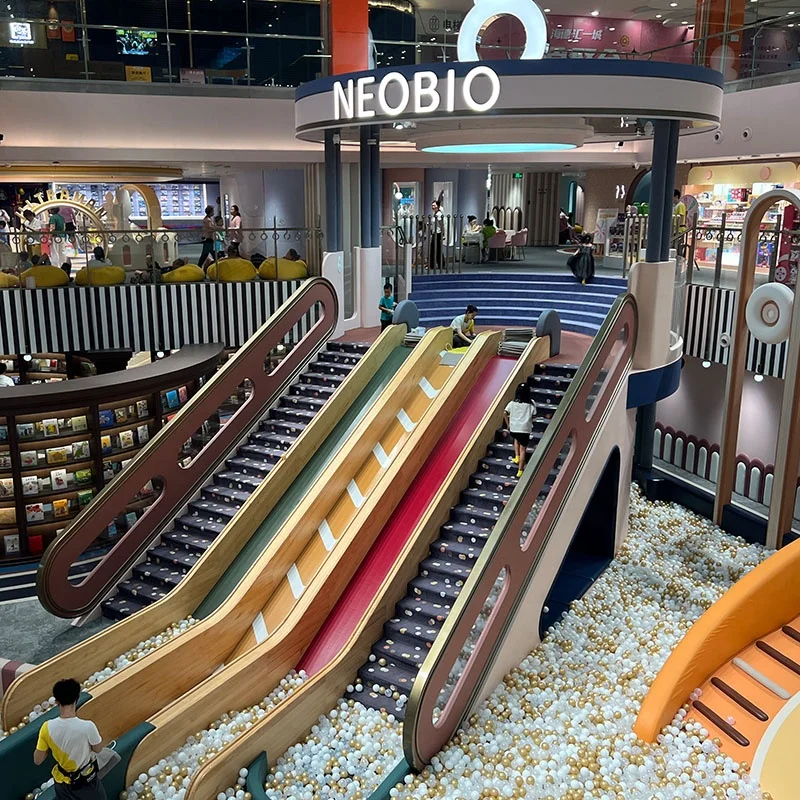 Neobio Kids Playland Manufacturer Customized Softplay Equipment Children Indoor Playground Commercial Business Plan
