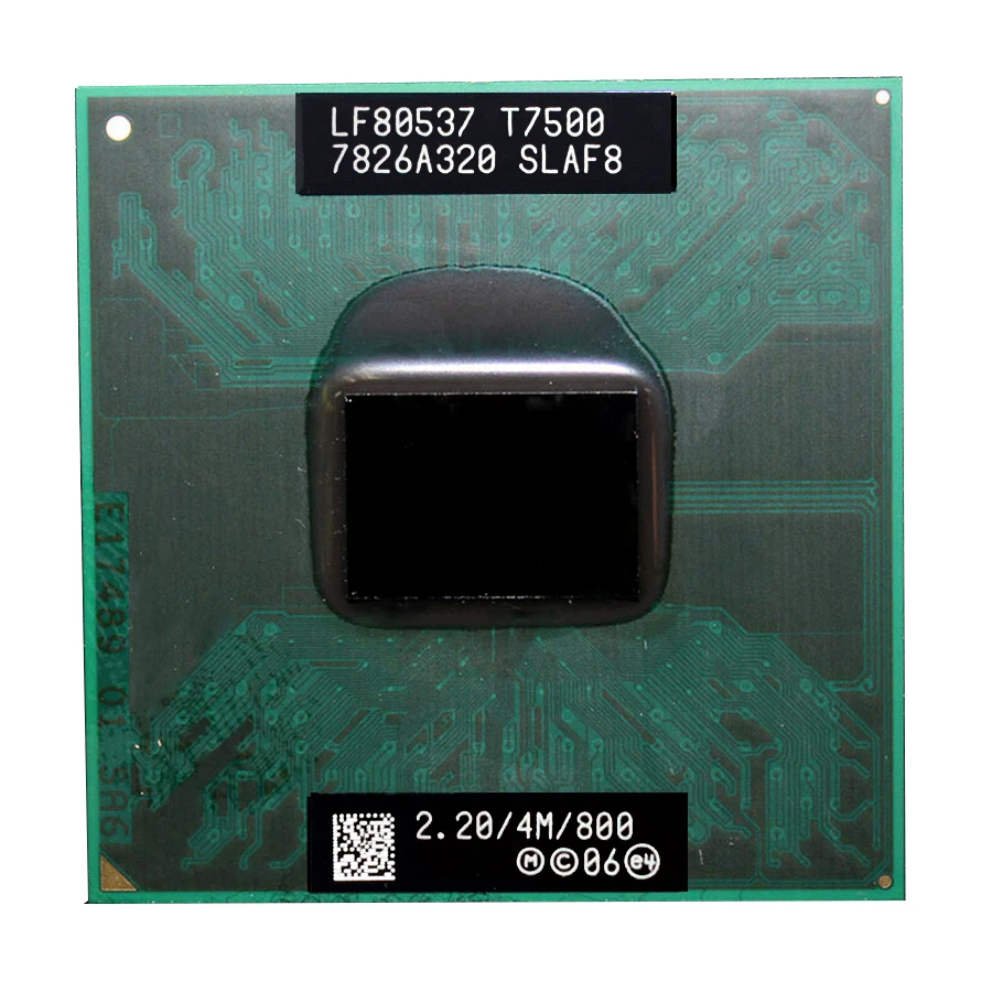 X9000 T8300 T9300 T9500 T8100T7500 T7700 T7800 T5850 PM965 GL40 SLAYP SLAPA SLAYY SLAYX laptop CPU