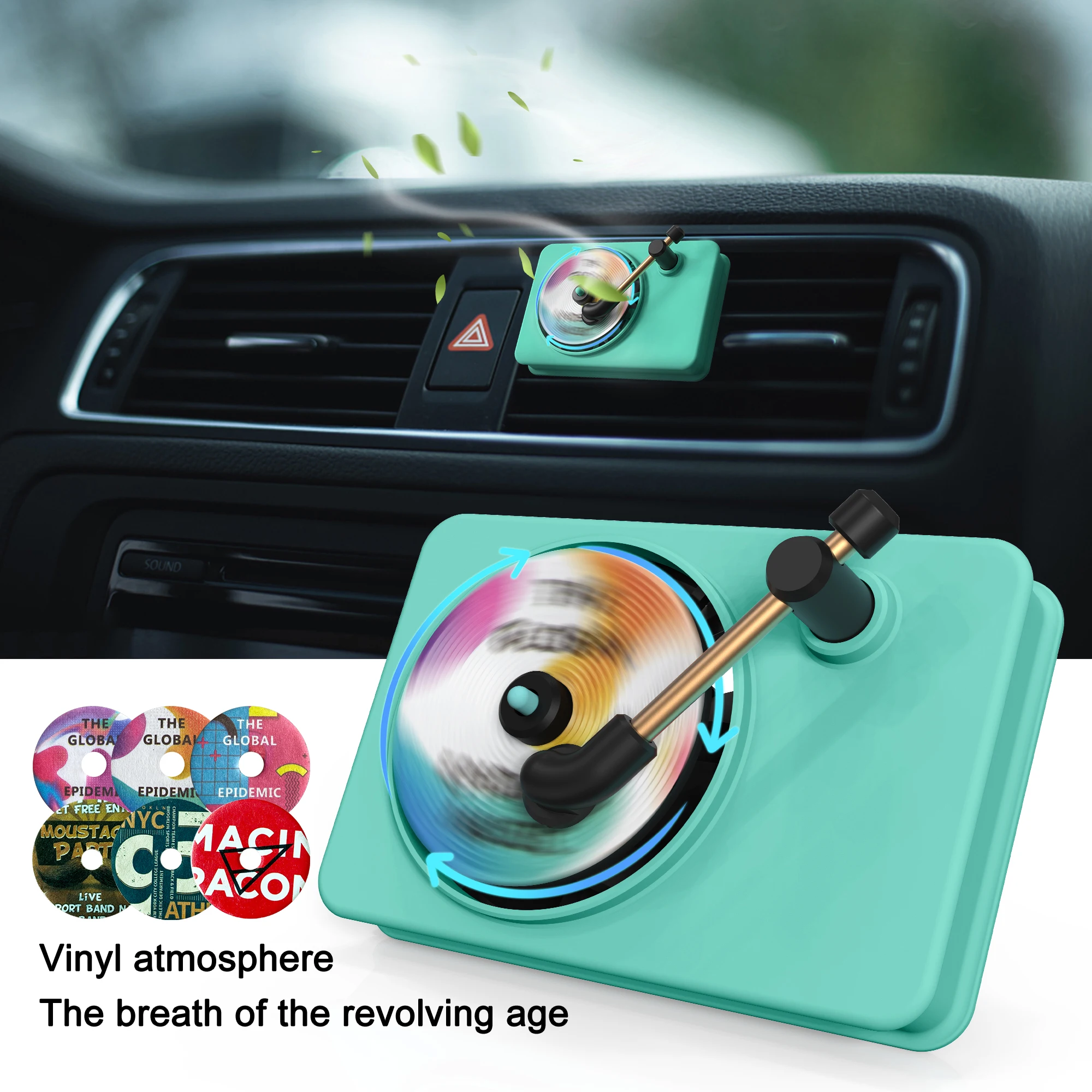 Customized Size Scent Perfume Hanging Paper Car Air Freshener Custom OEM Logo Krell Design Fragrance Origin Type