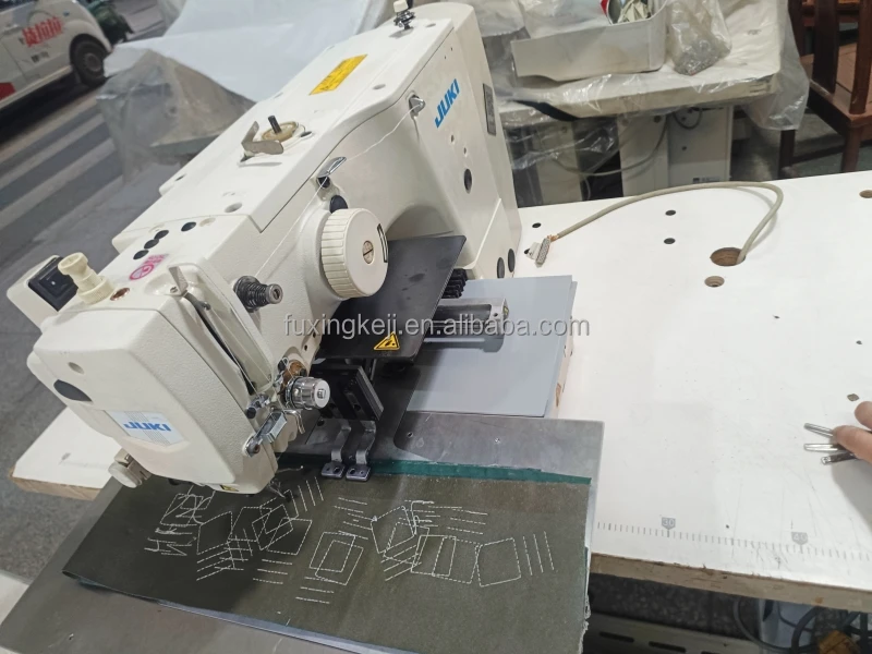 Используется JUKIs AMS-210EN-2210 компьютерная управляемая машина для цикла промышленная швейная площадь шитья 200x100 мм