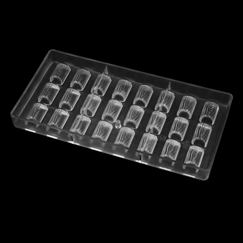 3d высококачественные пластиковые формы для шоколада и