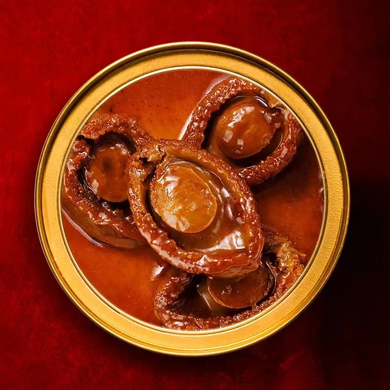 Canned abalone in abalone sauce