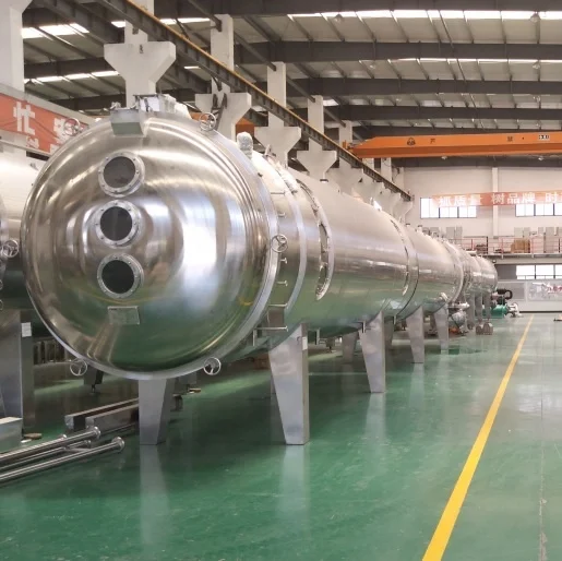 instant coffee production equipment belt dryer yeast production equipment industrial dryer CIP cleaning system low temperature