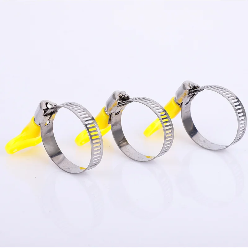 Hot sales British type galvanized industrial clamp water pump hose clamps