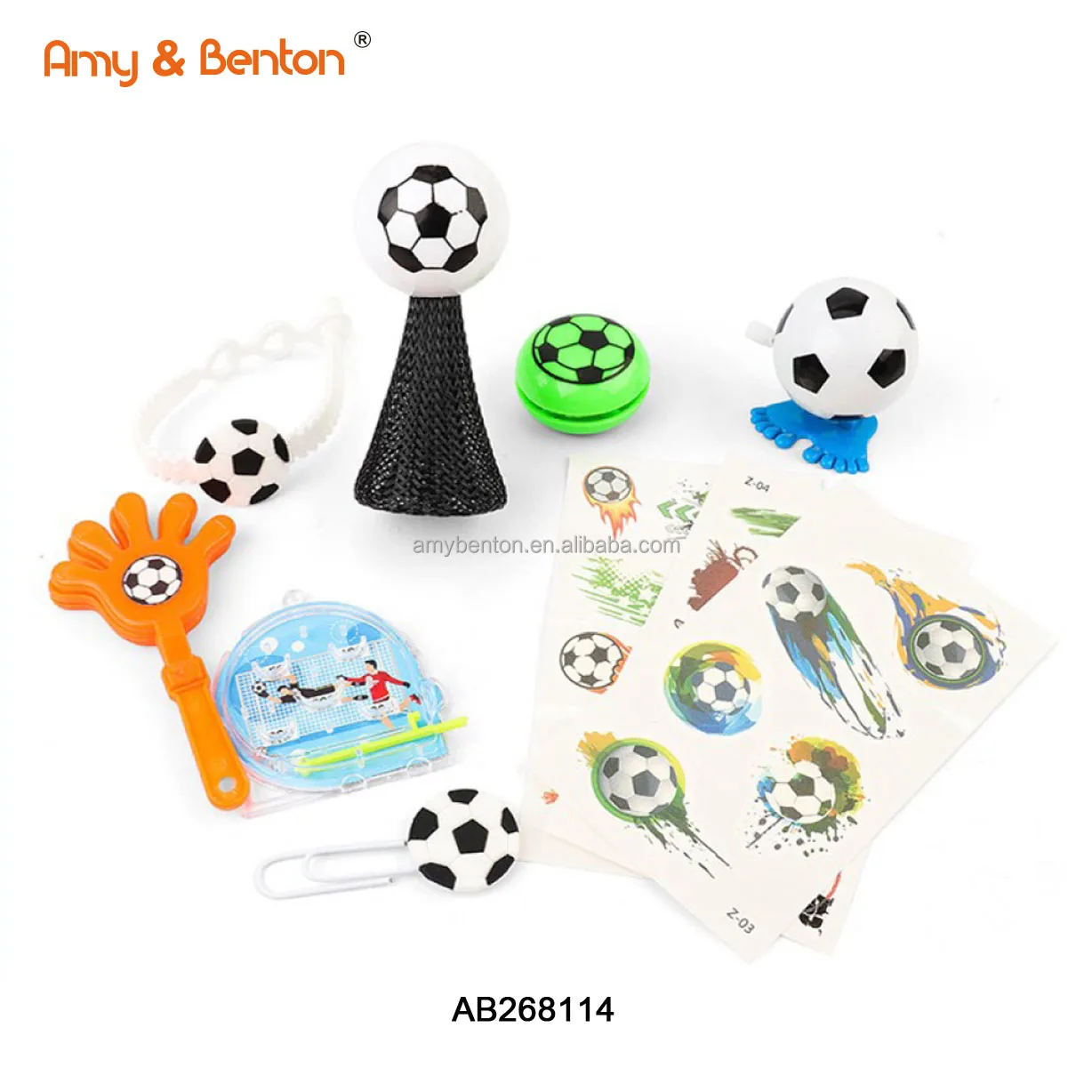 Soccer Promotion Gift Party Supplies Children Soccer Party Favors Assorted Set Goodie Bag Stuffers Mini Gift Bag soccer gift set