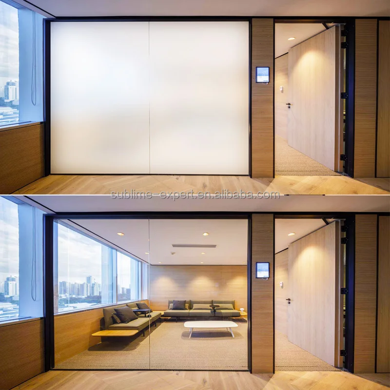 TQX Opaque Glass Electric Pdlc Smart Film For Hospital Self Adhesive Electric Smart Films For Windows And Door