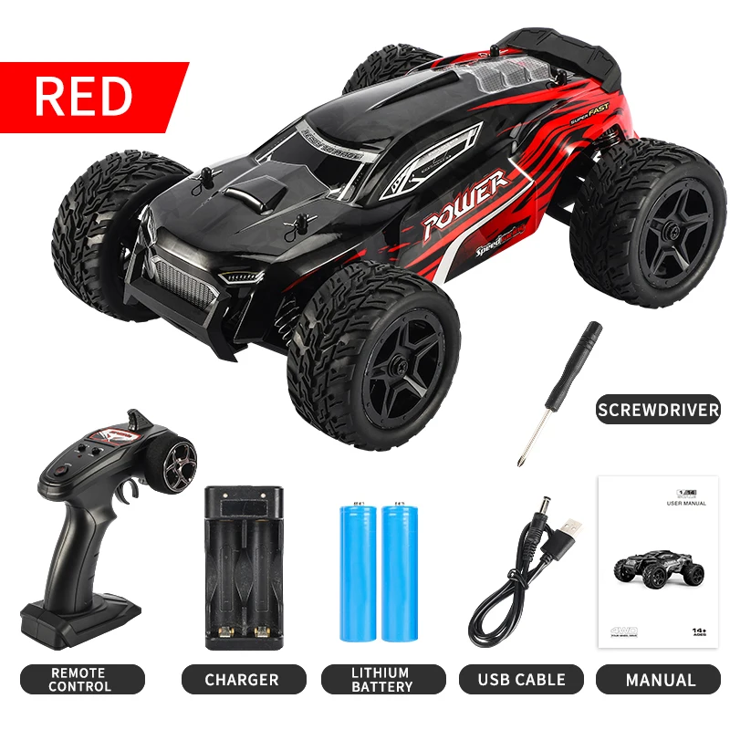 1:16 High Quality Waterproof 4x4 Off Road RC Race Car Toy Q122A