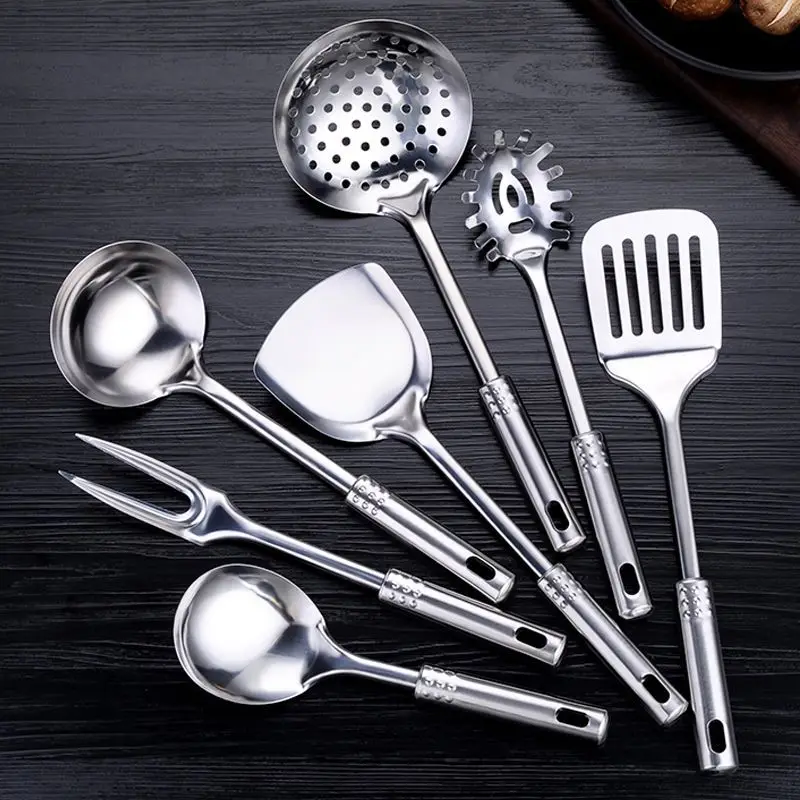 Cooking Spatula Household frying spatula soup spoon Large colander gift set