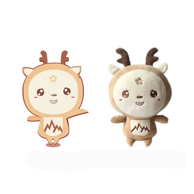 Low Moq Price Stuffed Toy Anime Cartoon Customized plush toy dolls celebrity mascot doll Festival gifts price stuffed toy