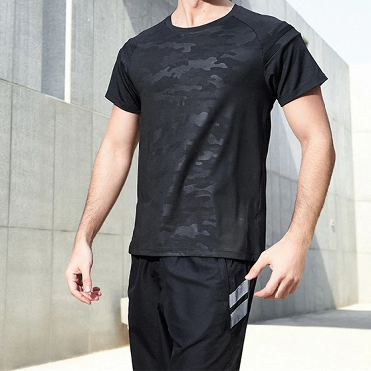 Gulidd 2021 new fashion men fashion shirt Custom Plain Hot Sale t shirt men Compression Sports Camo men dress shirt