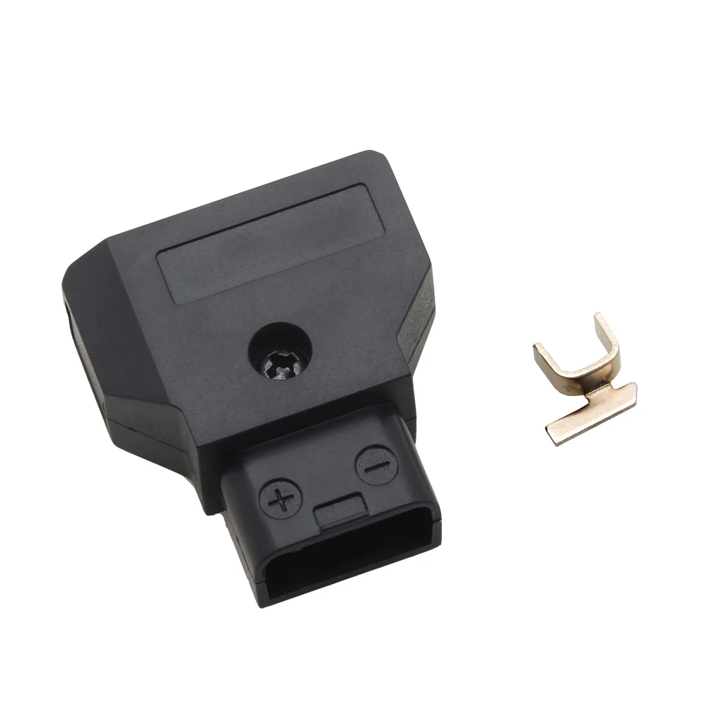 Black Welded Installation B Port V Port Camera Battery Power Socket male D-tap Connector For Dslr Rig Dv Fiber Cable Terminal