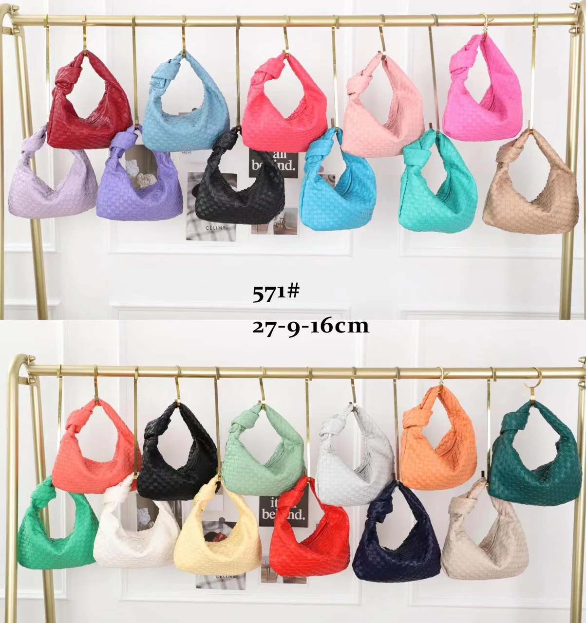 2022 Dumpling crescent moon Small Hand Bags Women Tote Bag Clutch