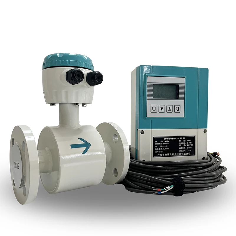 Remote Sewage Split Wastewater Separate Electromagnetic Flow Meter